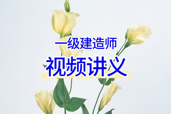 2026年杨鹏一级建造师大V精讲网课教学视频教程下载-79学习网