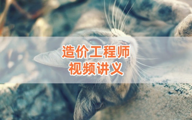 蒋莉莉2026年造价工程师《管理》精讲班视频（含备考讲义+配套资料）-79学习网